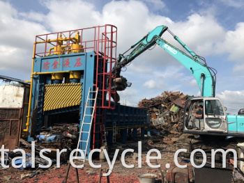 Q91y-500 Hydraulic Scrap Metal Baling Shear Machine for Hms Steel